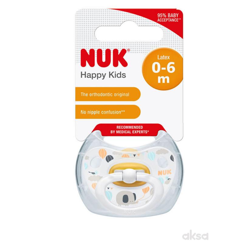 Nuk laža kaučuk happy kids vel1