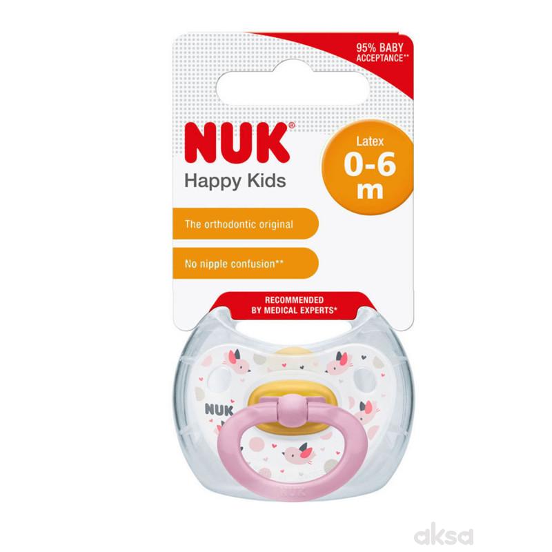 Nuk laža kaučuk happy kids vel1