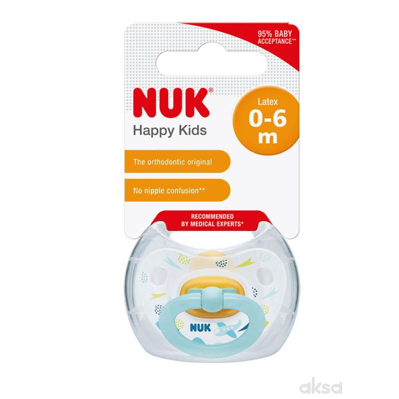 Nuk laža kaučuk happy kids vel1