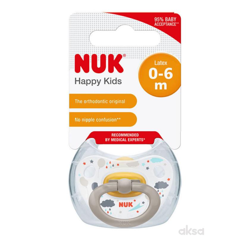 Nuk laža kaučuk happy kids vel1