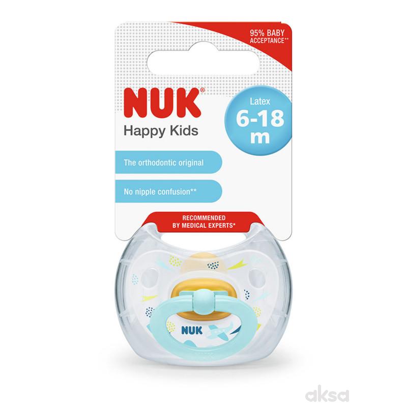 Nuk laža kaučuk happy kids vel2
