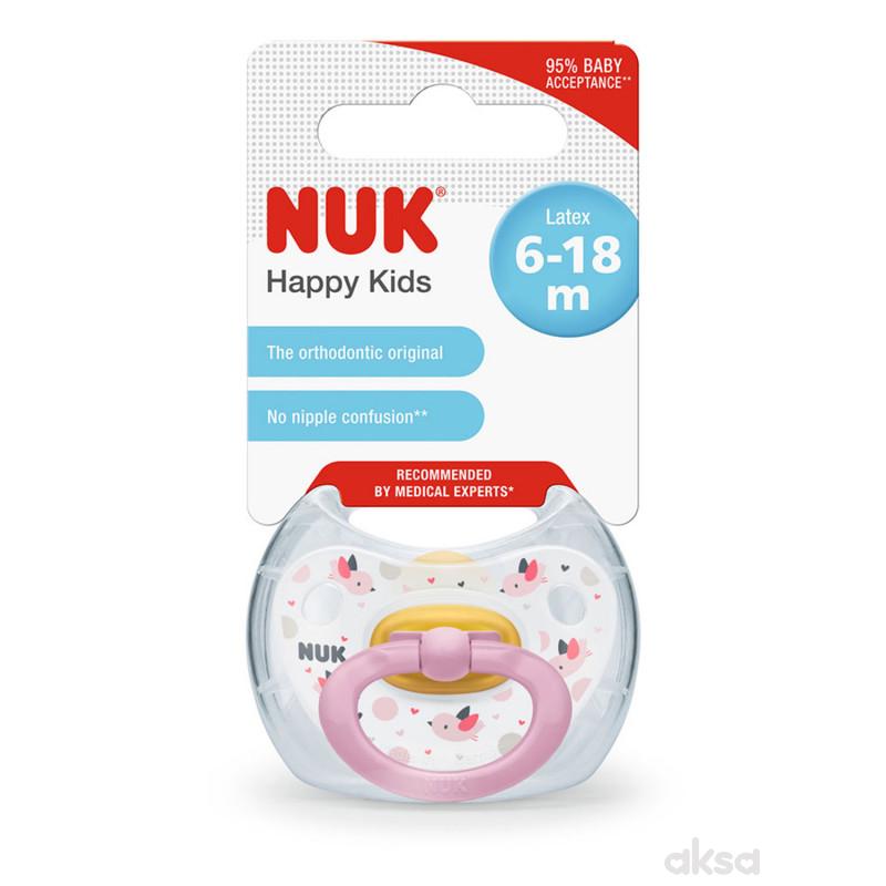 Nuk laža kaučuk happy kids vel2