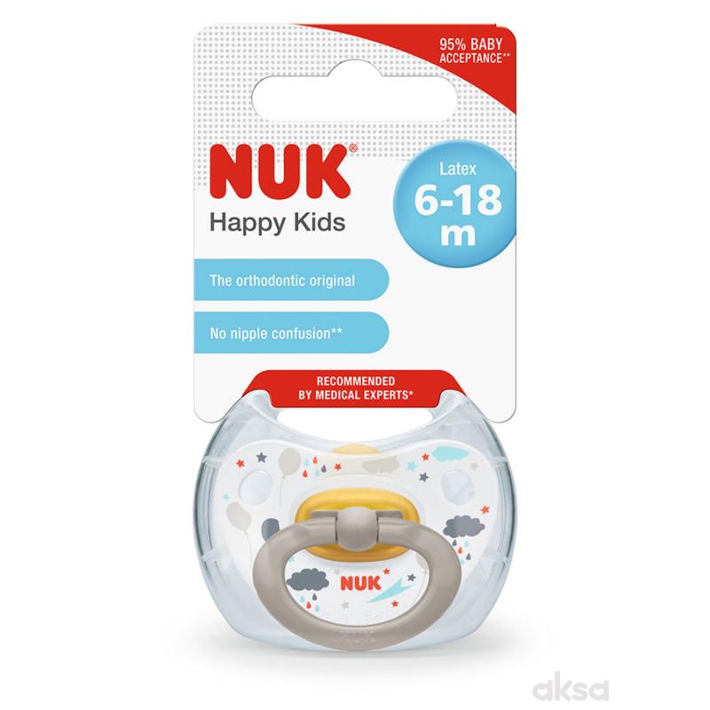 Nuk laža kaučuk happy kids vel2