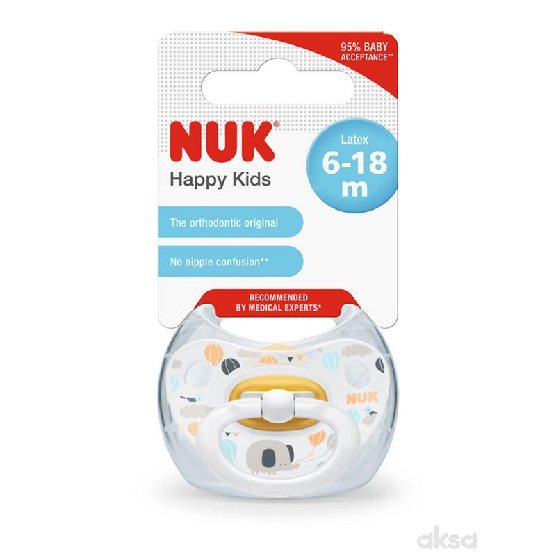 Nuk laža kaučuk happy kids vel2