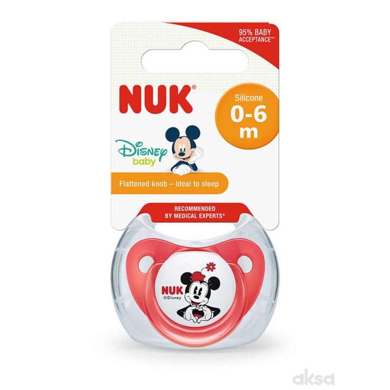 Nuk laža silikon Mickey Mouse vel1