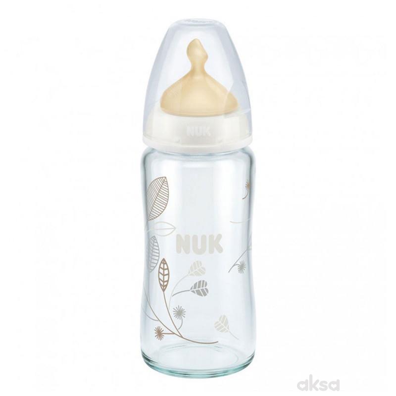 Nuk staklena flašica FC 240ml kau.s1