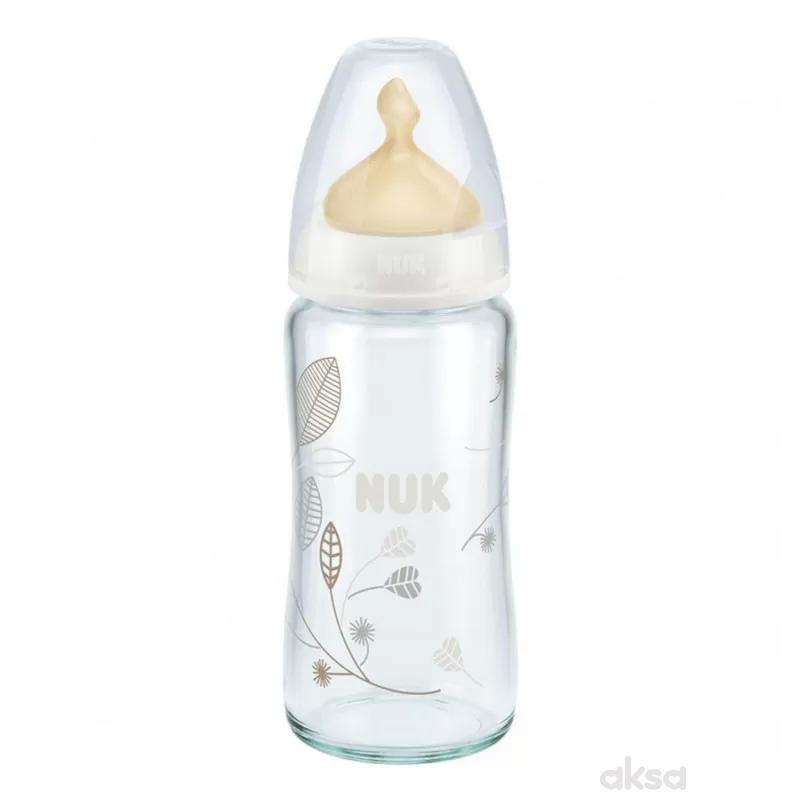 Nuk staklena flašica FC 240ml kau.s1