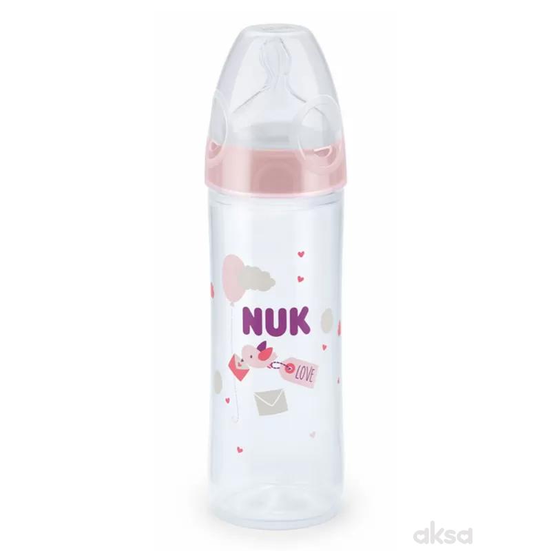 Nuk plastična flašica clasic sil 6-18m