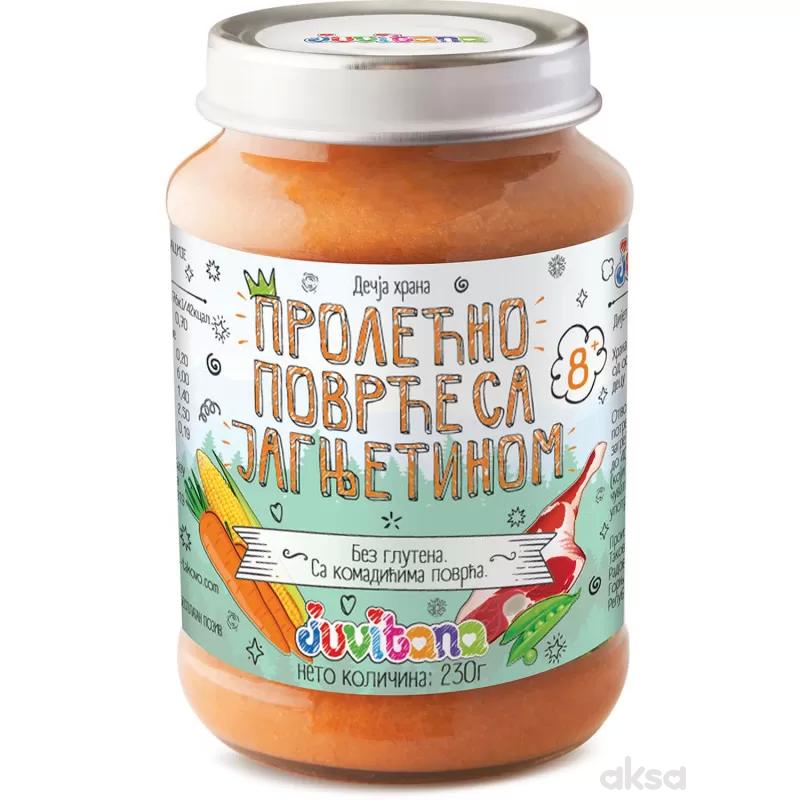 Juvitana kašica prolećno povrće sa jagnjeti. 230g