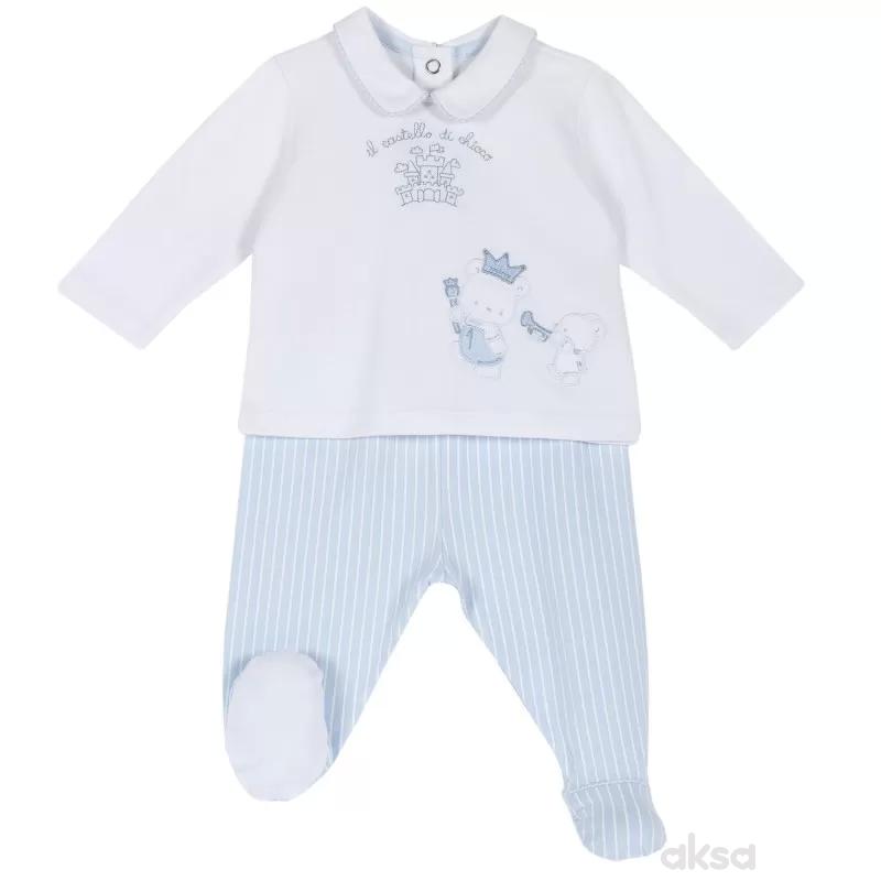 Chicco komplet 2/1 (majica dr, pantalone),dečaci