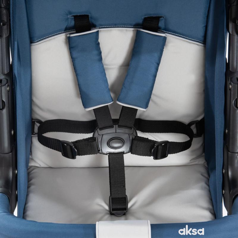 Hauck trio set Shopper SLX, Denim Silver
