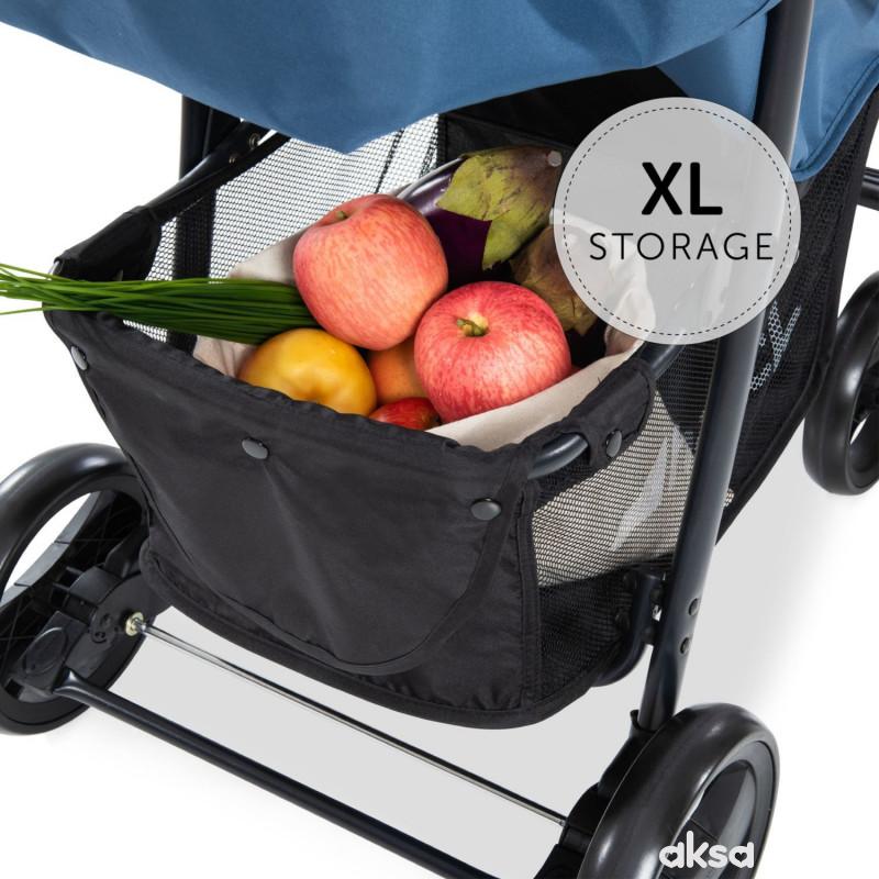 Hauck trio set Shopper SLX, Denim Silver