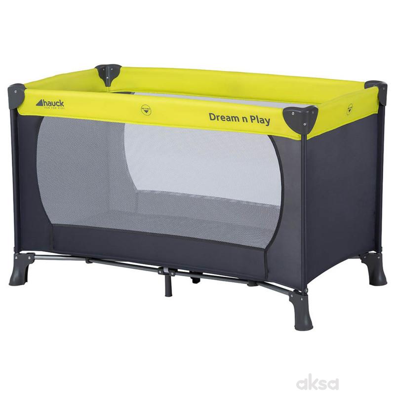 Hauck prenosivi krevetac Dream n Play, Green Grey