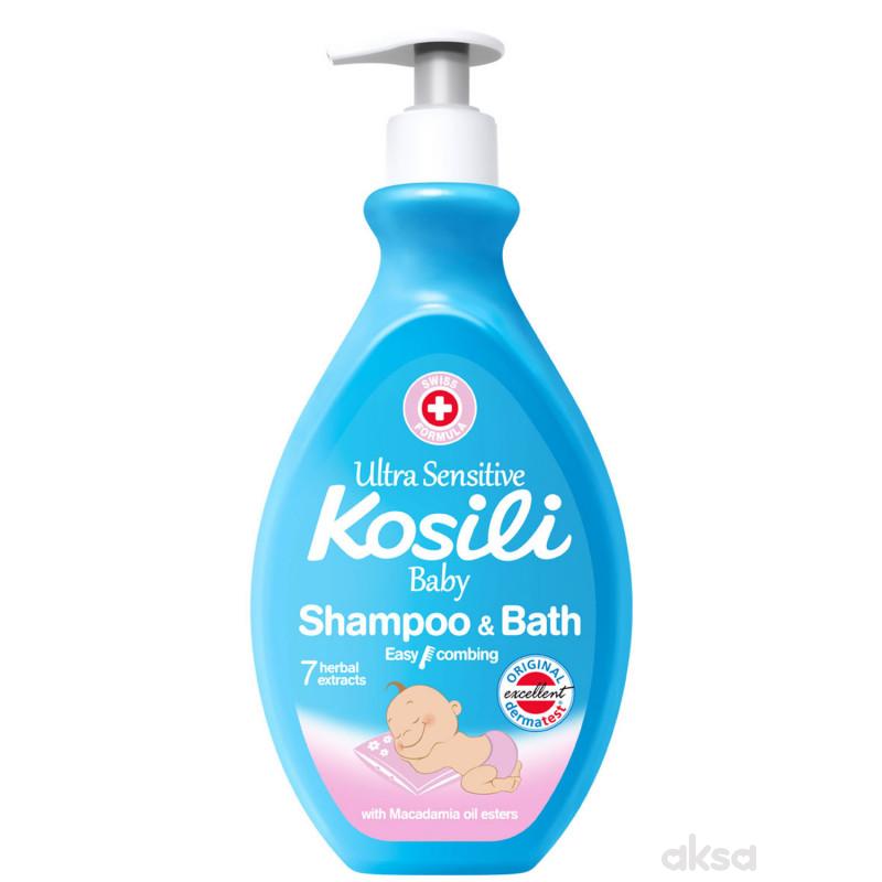 Kosili baby šampon i kupka plava sa pumpicom 400ml