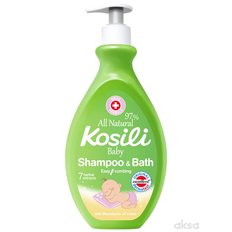 Kosili baby all natural 2u1 sa pumpicom 400ml