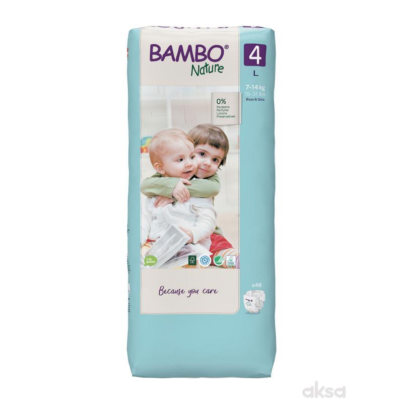 Bambo Pelene Nature 4 Maxi 7 14kg 48kom A038530 Aksa