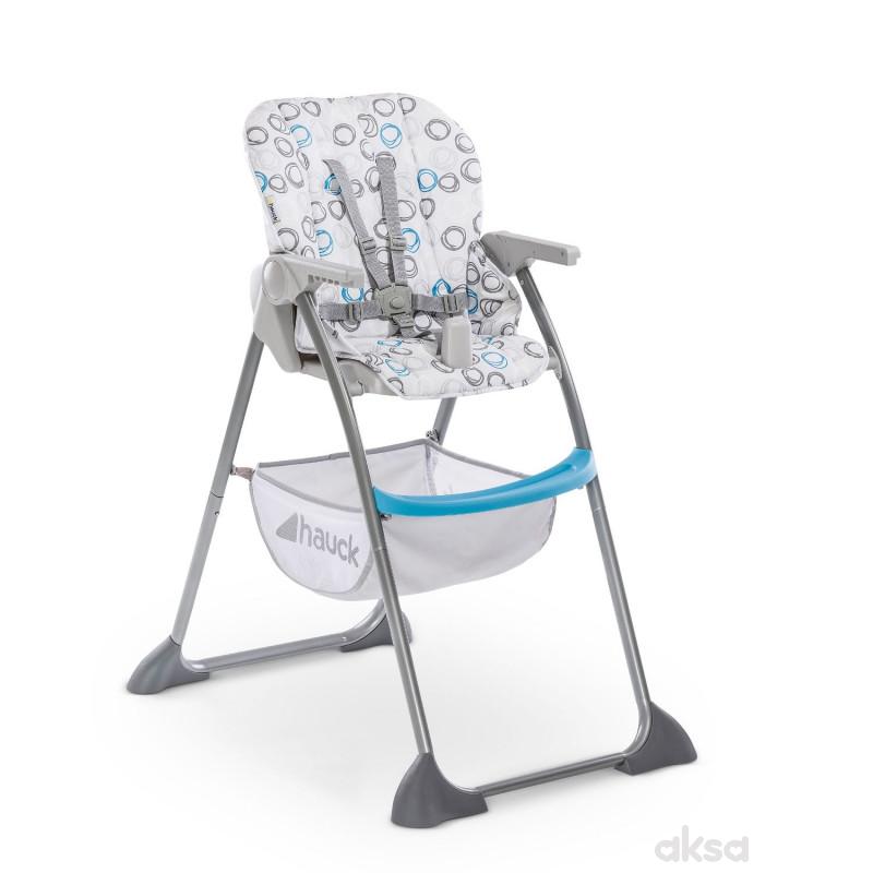 Hauck hranilica Sit n Fold, Circles Blue