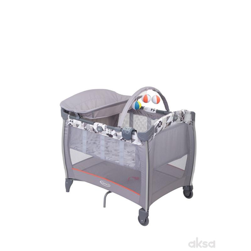 Graco prenosivi krevetac Contour Electra Patchgrey