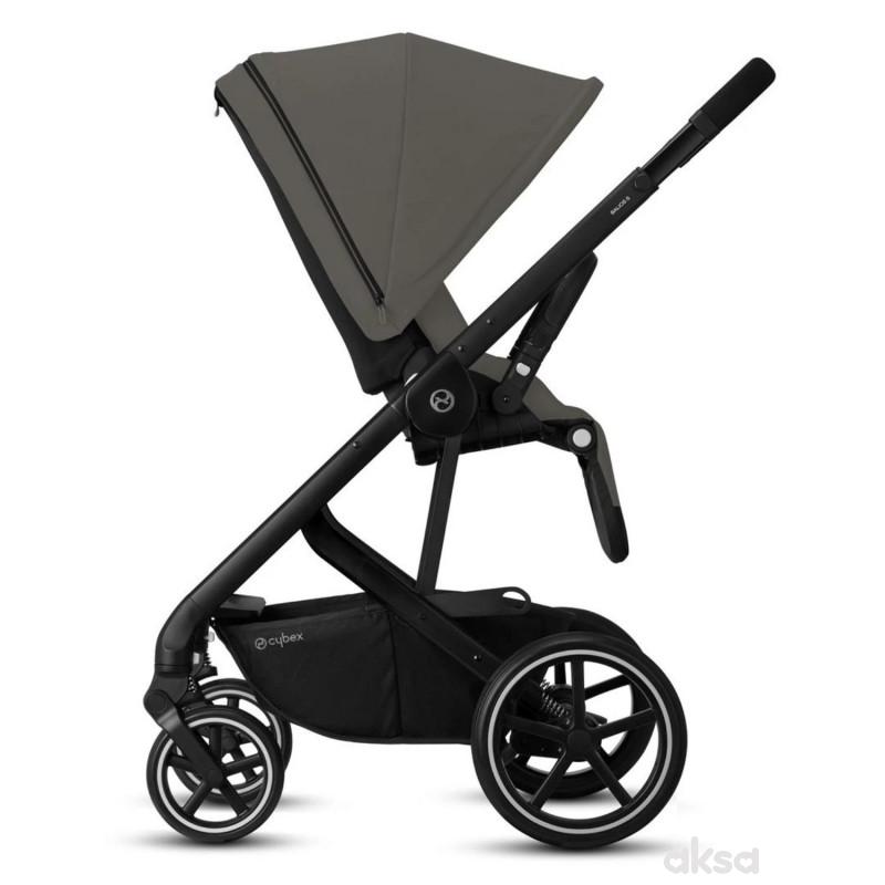 Cybex kolica Balios S Lux Soho Grey (crni ram)