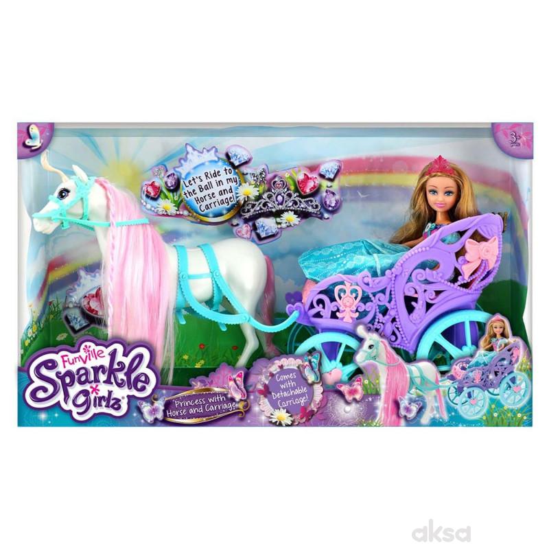 Sparkle Girlz princeza kočija set