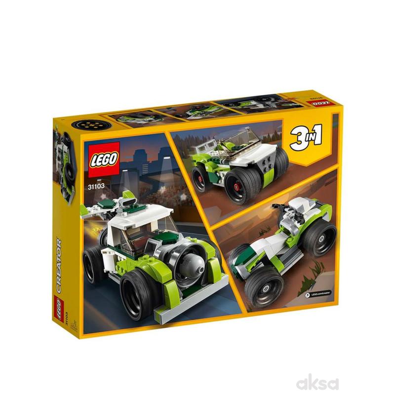 Lego Creator rocket truck