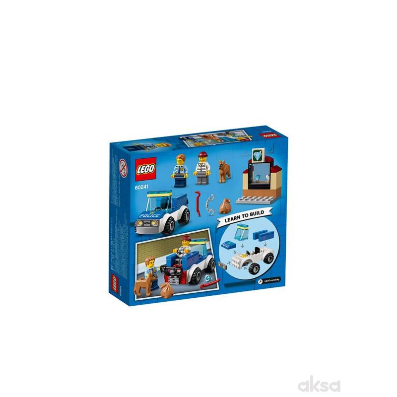 Lego City police dog unit