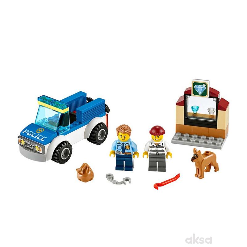 Lego City police dog unit