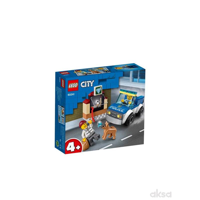 Lego City police dog unit