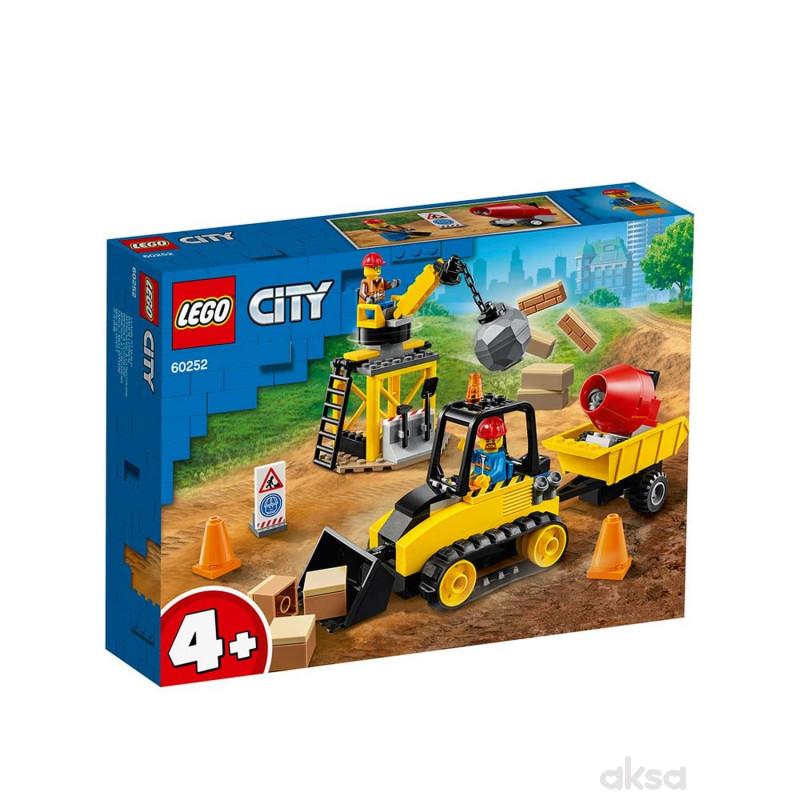 Lego City construction bulldozer