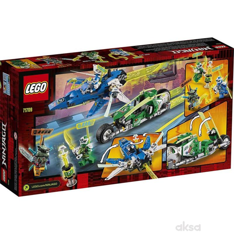 Lego Ninjago jay and lloyds velocity racers
