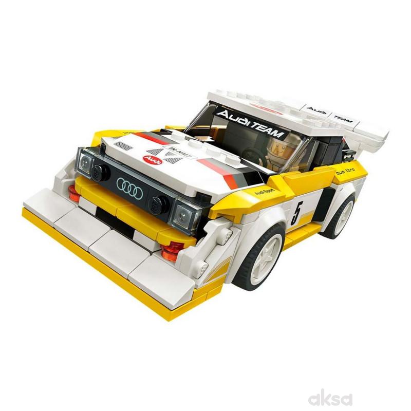 Lego Speed champions 1985 audi sport quattro S1