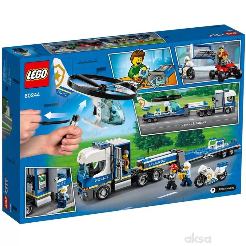 Lego City police helicopter