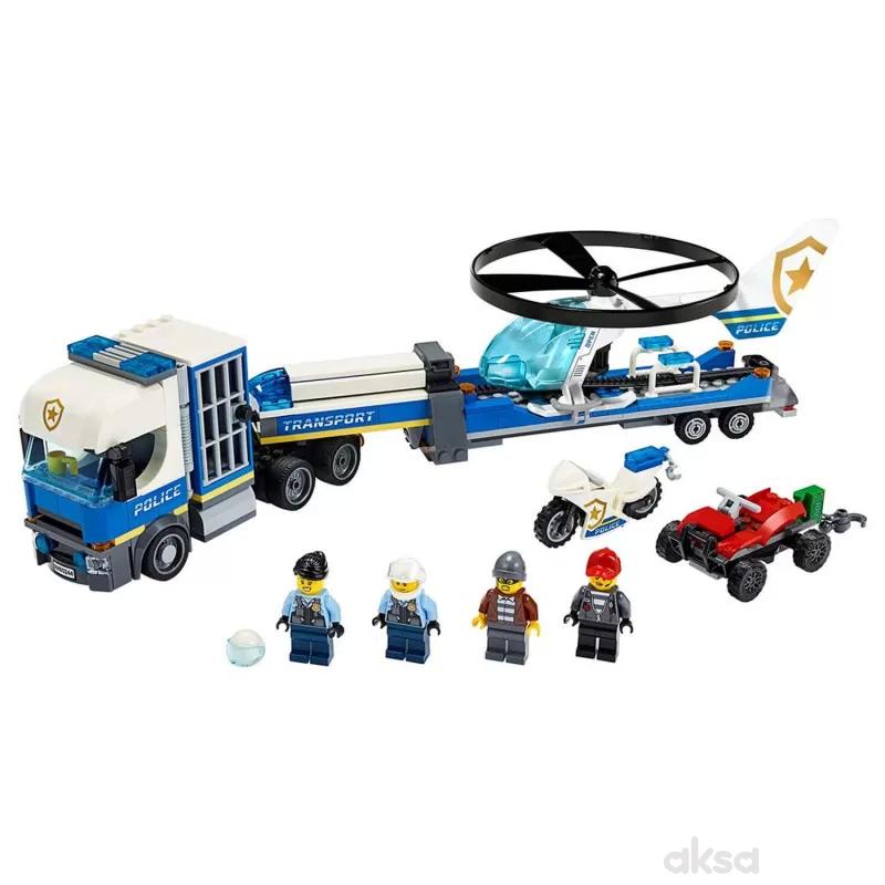 Lego City police helicopter