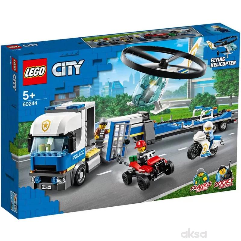 Lego City police helicopter