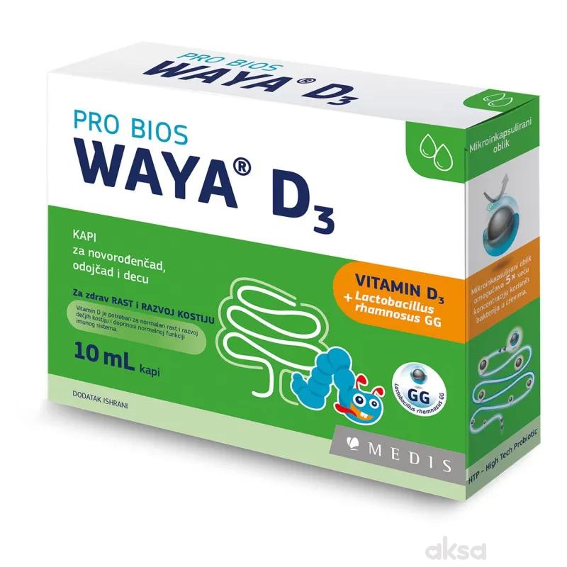 Waya D3 10 ml probiotične kapi 