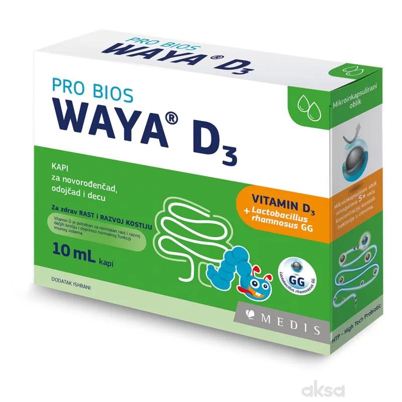 Waya D3 10 ml probiotične kapi