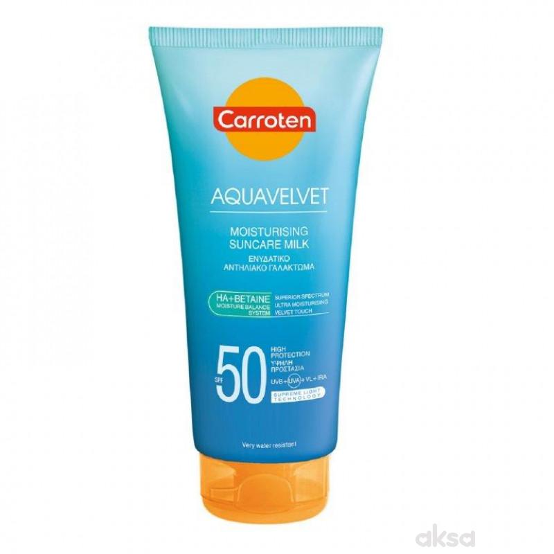 Carotten mleko za suncanje aquavelvt SPF50 200ml