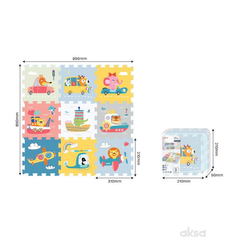 Podne puzzle transport 9 kom 310X310X100