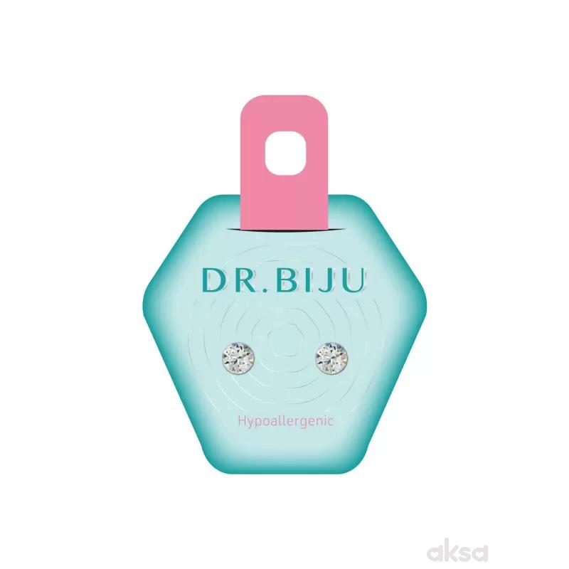 Dr.Biju minđuše 5.3mm providne krug DXI53C001