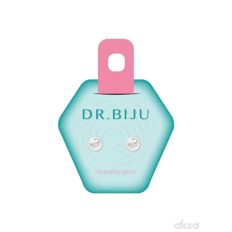 Dr.Biju minđuše 6.0mm bele biser DPE60C650