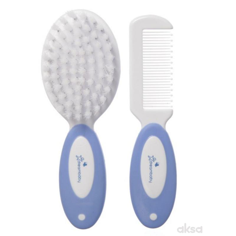 Dream baby set češalj i četka plava