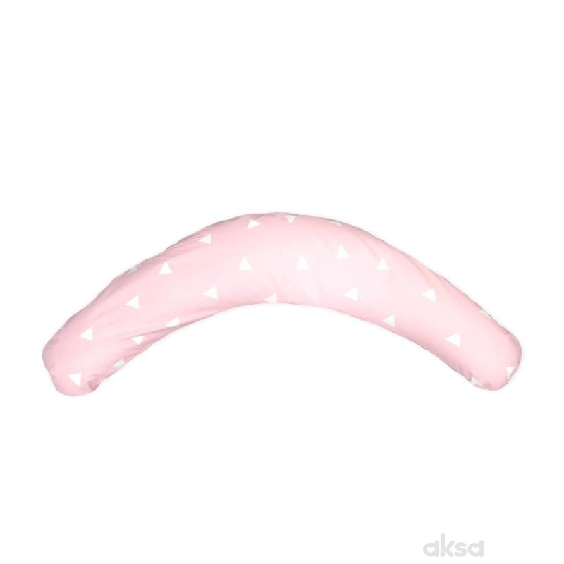 Lillo&Pippo jastuk za dojenje Trouglovi,145X36CM