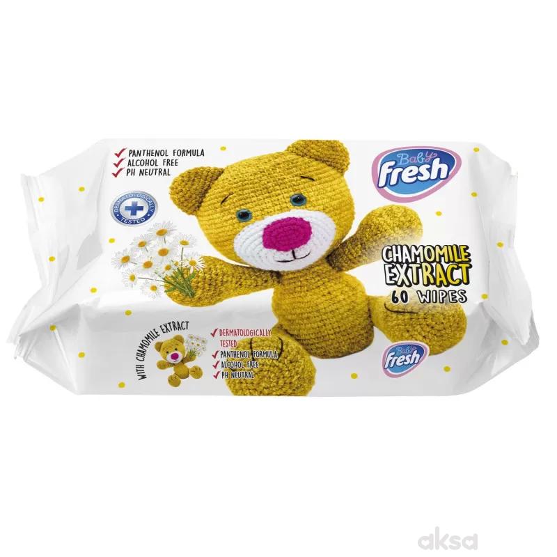 Fresh baby vlažne maramice Kamilica 60kom