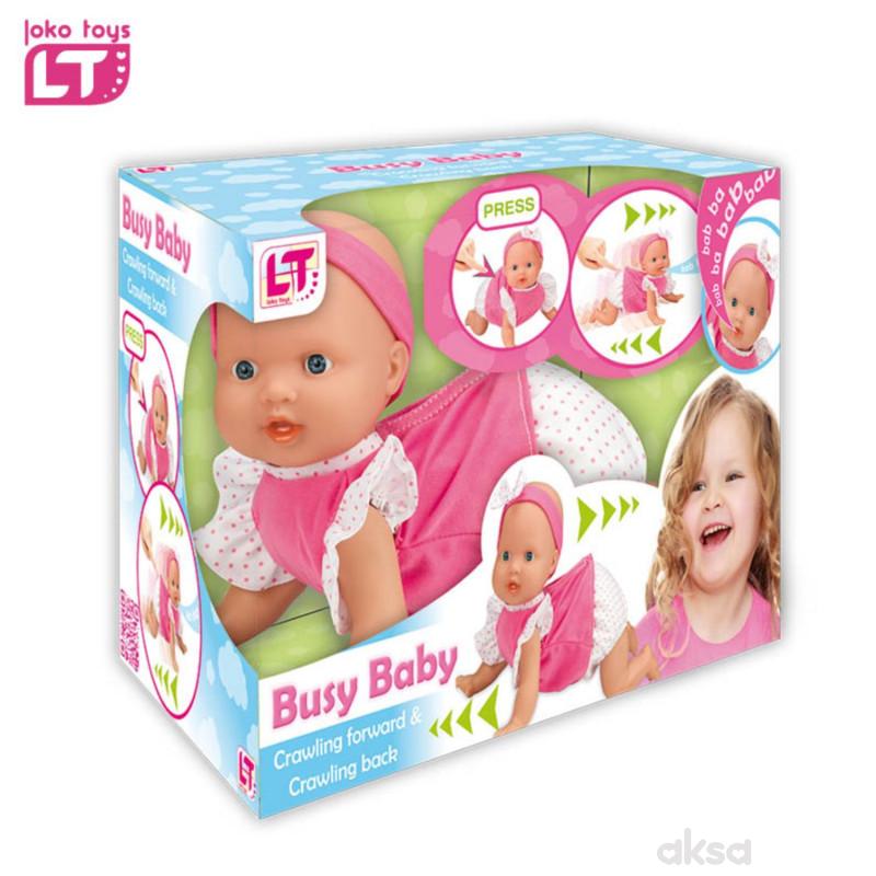 Loko toys, lutka beba koja puzi, 41cm