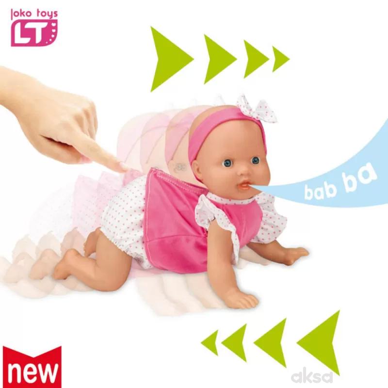 Loko toys, lutka beba koja puzi, 41cm