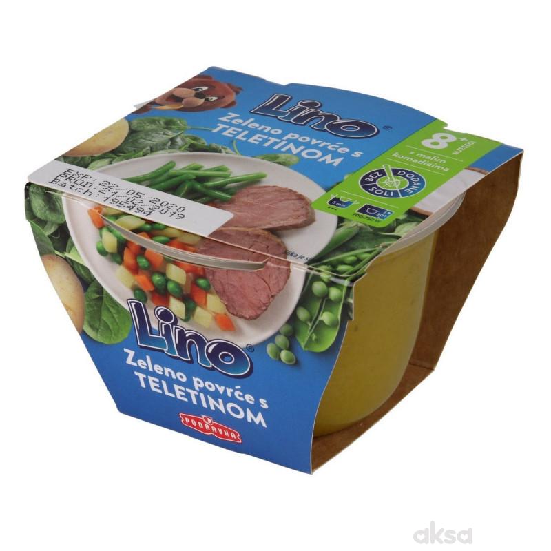 Lino Zeleno povrće s teletinom 190g