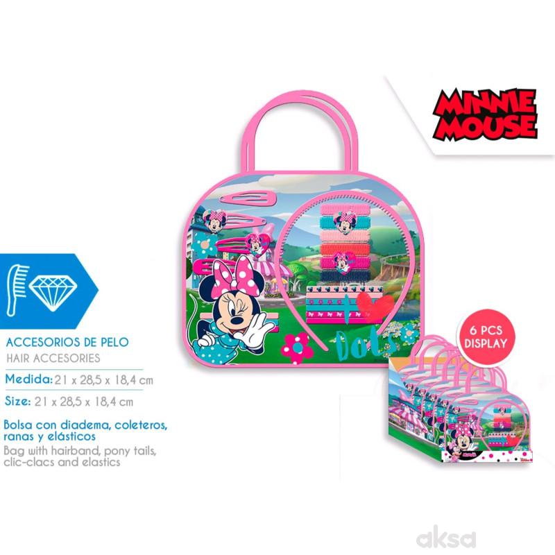Kids licensing šnalice za kosu Minnie, 6 kom