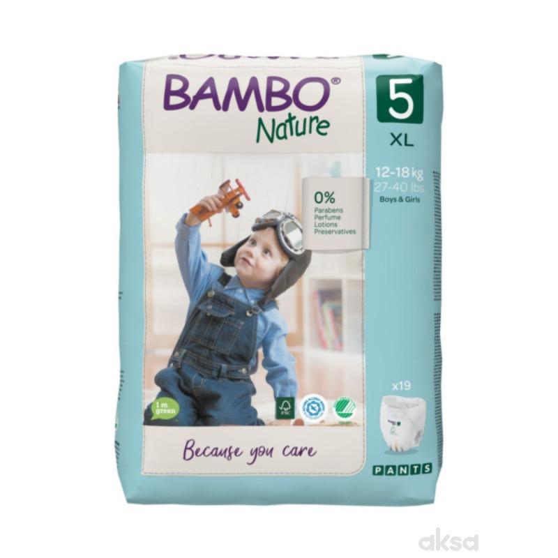 Bambo Nature pants 5 ,12-18kg, 19 kom