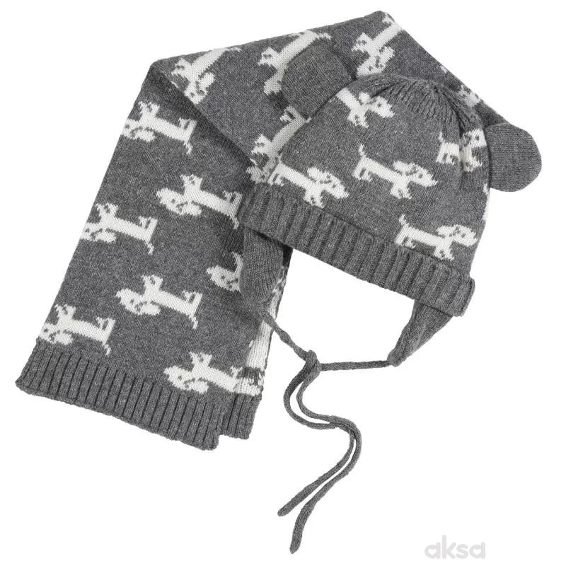Chicco set 2/1 (kapa, šal), dečaci
