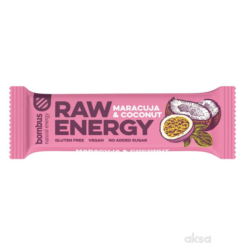 Bombus raw energy bar marakuja&kokos 50g